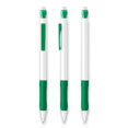 stylo personnalisable bic matic grip metallic blanc  vert