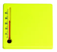 thermometres personnalisables paspv jaune 